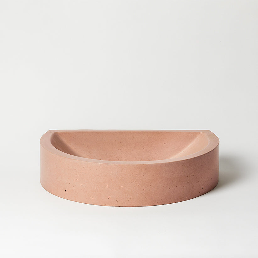 Cassidy Half Circle Basin-Mayde Concrete