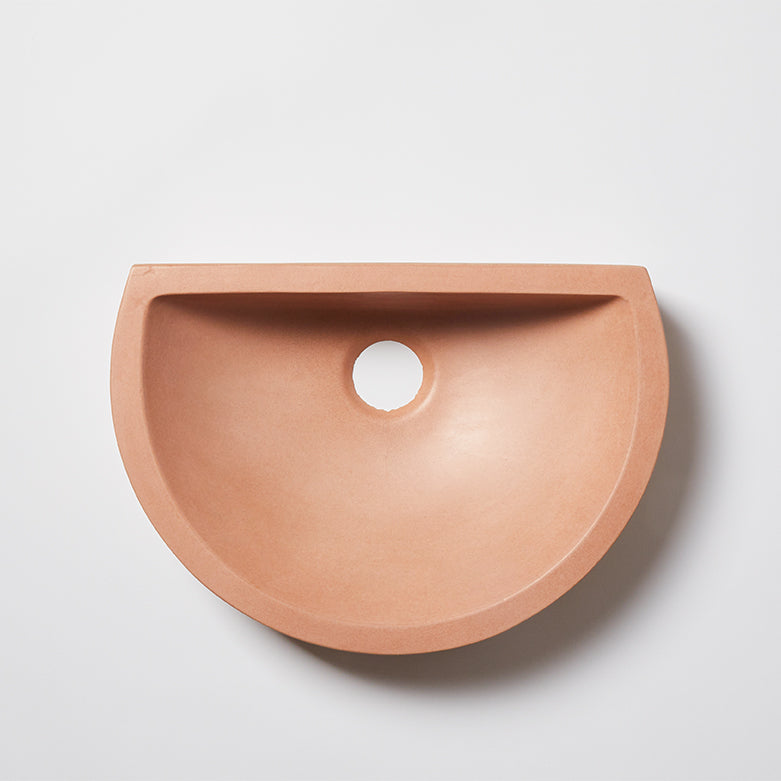 Cassidy Half Circle Basin-Mayde Concrete