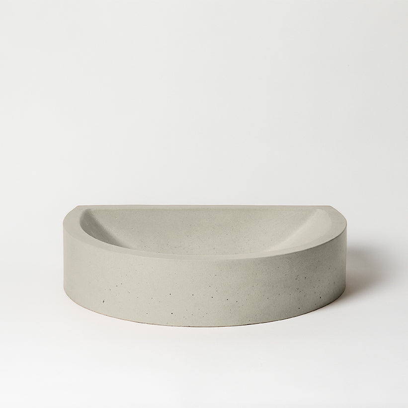 Cassidy Half Circle Basin-Mayde Concrete
