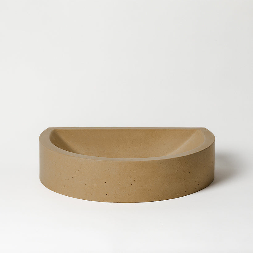 Cassidy Half Circle Basin-Mayde Concrete