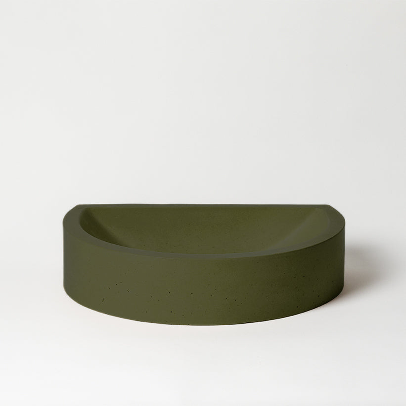 Cassidy Half Circle Basin-Mayde Concrete