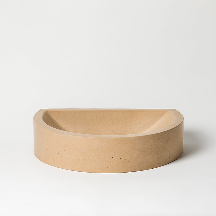 Cassidy Half Circle Basin-Mayde Concrete