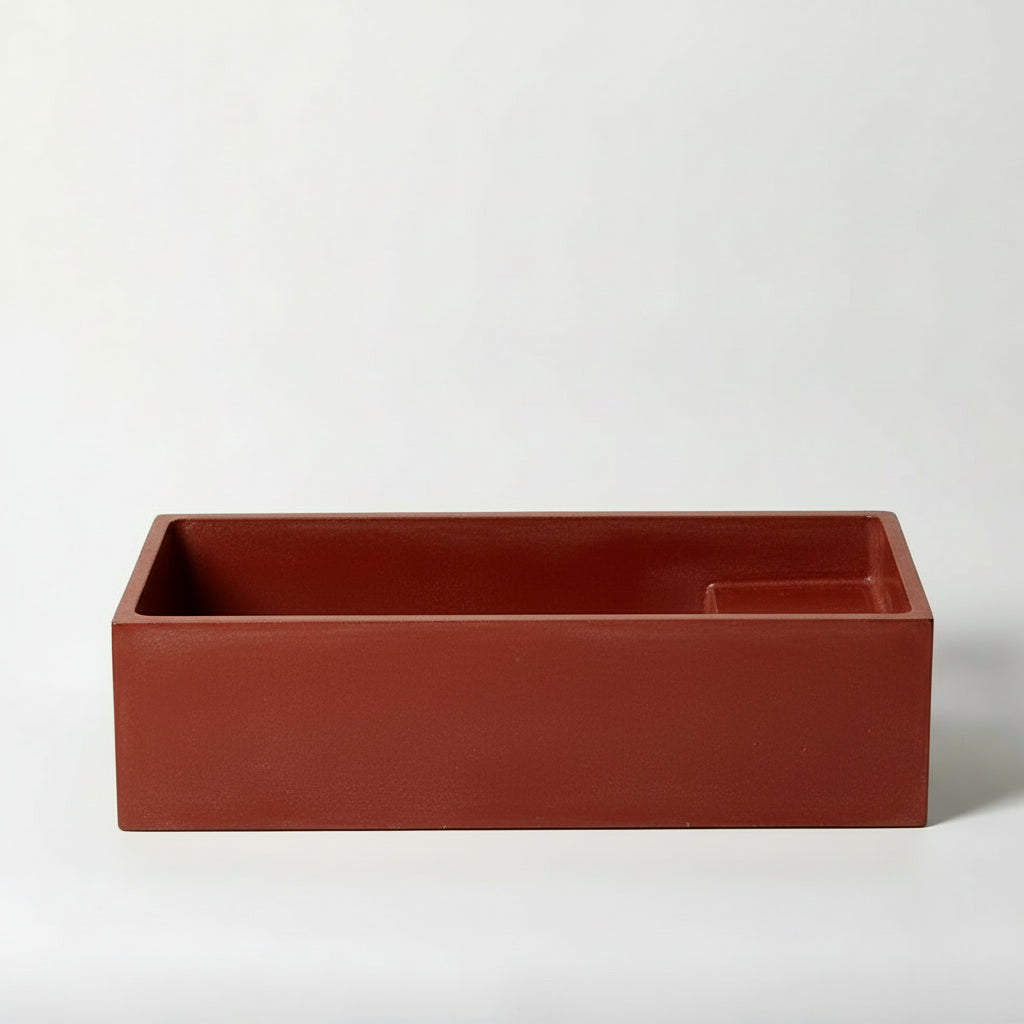 Cassidy Powderroom Basin-Mayde Concrete