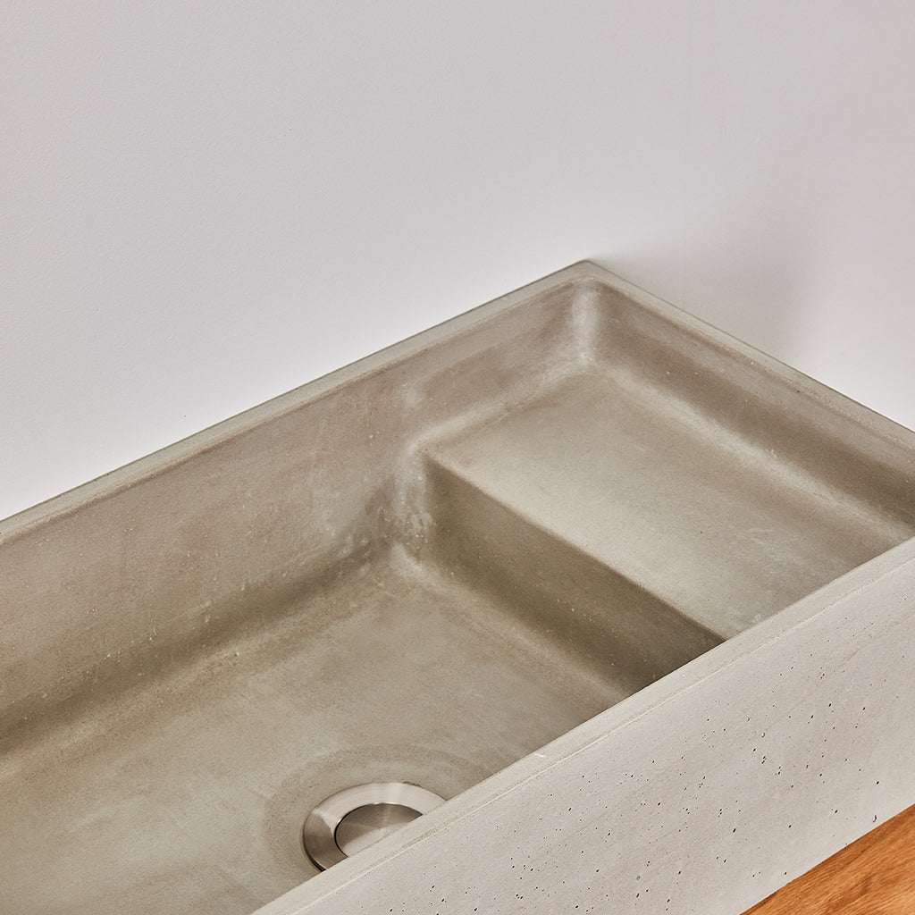 Cassidy Powderroom Basin-Mayde Concrete