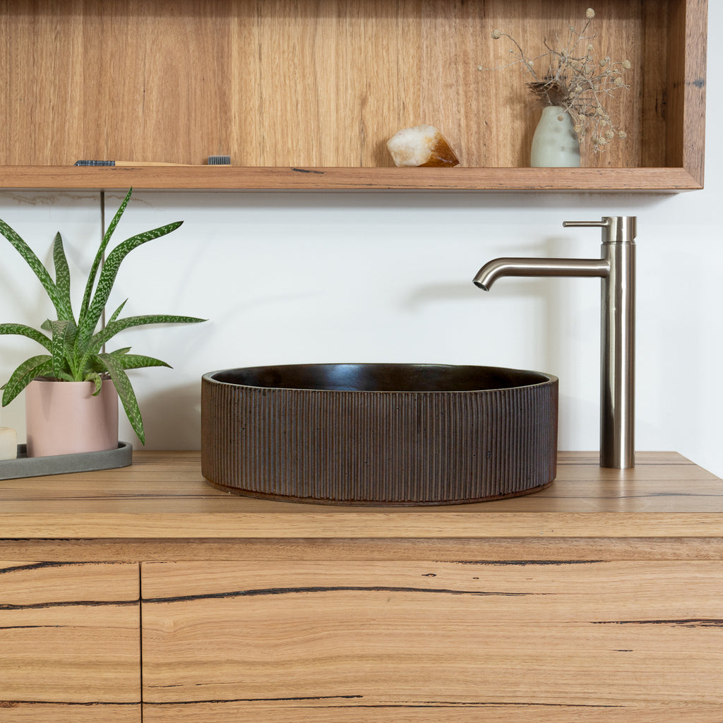 Corra Round Basin-Mayde Concrete