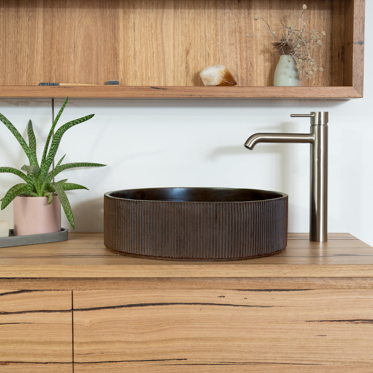 Corra Round Basin-Mayde Concrete