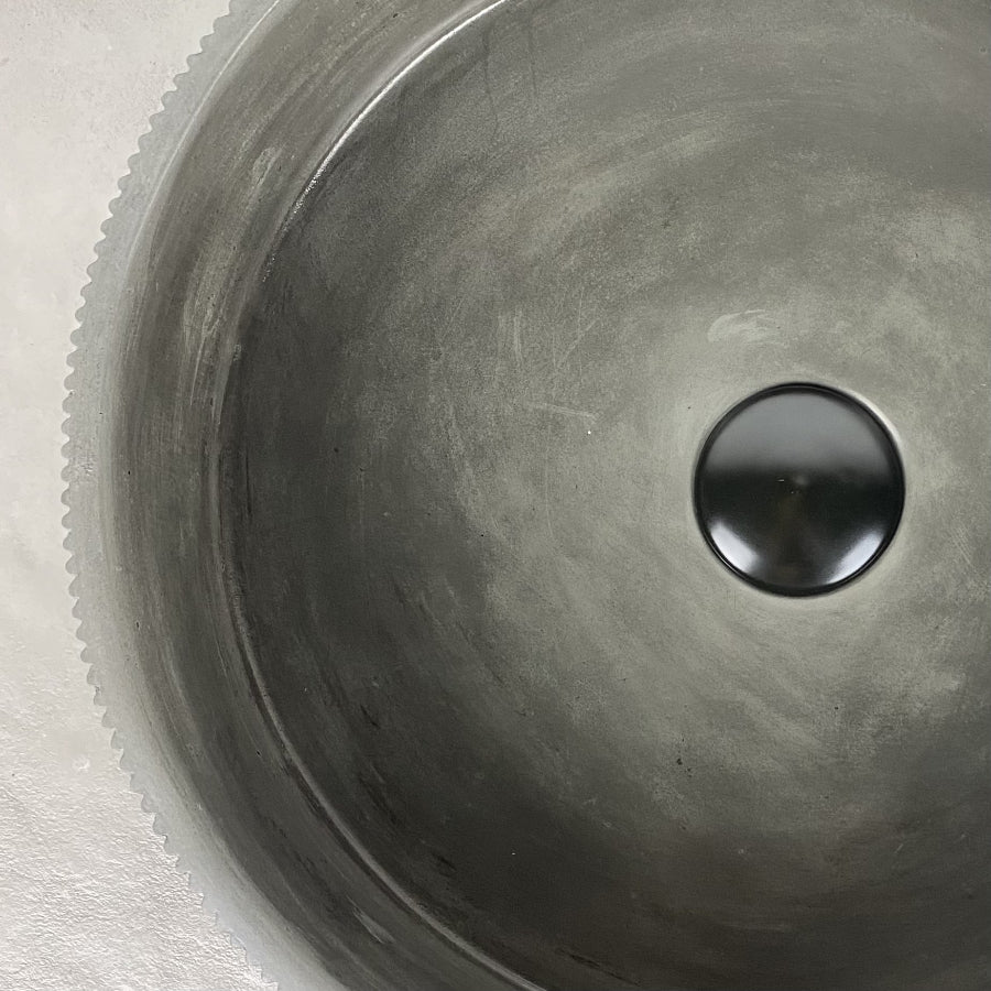 Corra Round Basin-Mayde Concrete