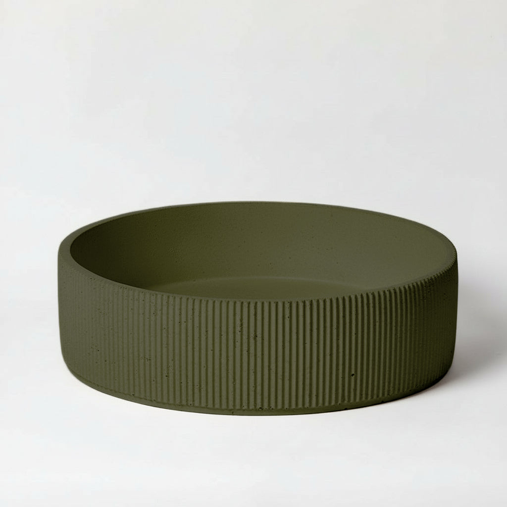 Corra Round Basin-Mayde Concrete