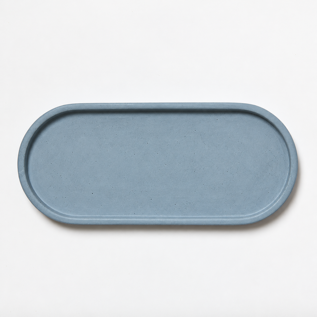 Concrete Oval Tray