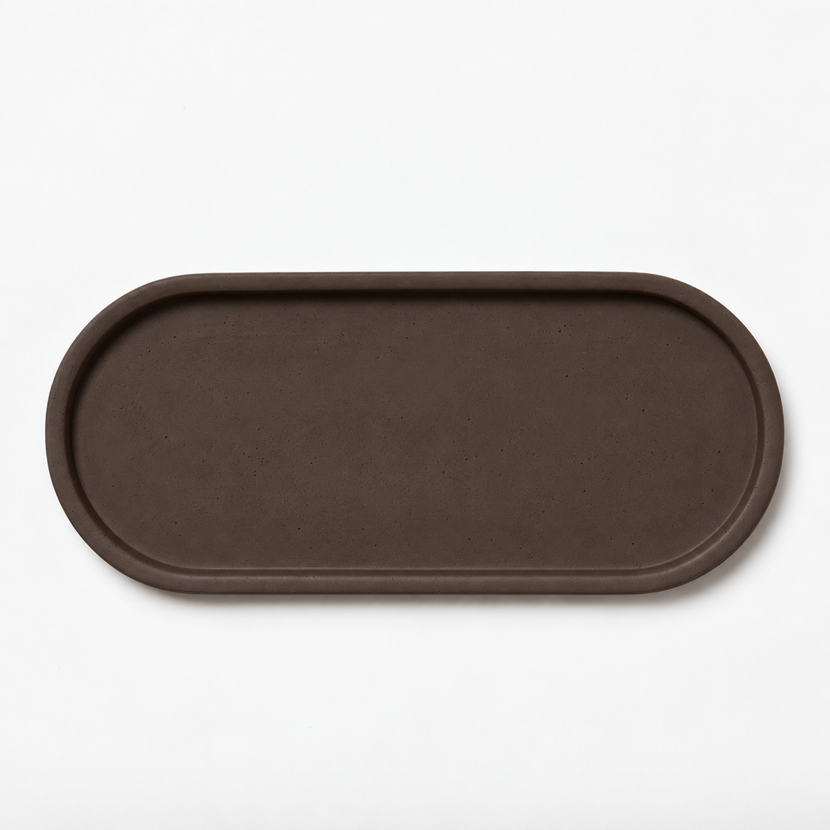 Concrete Oval Tray
