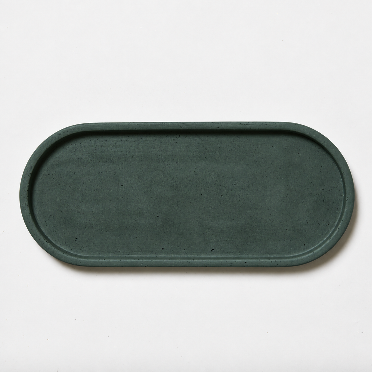 Concrete Oval Tray