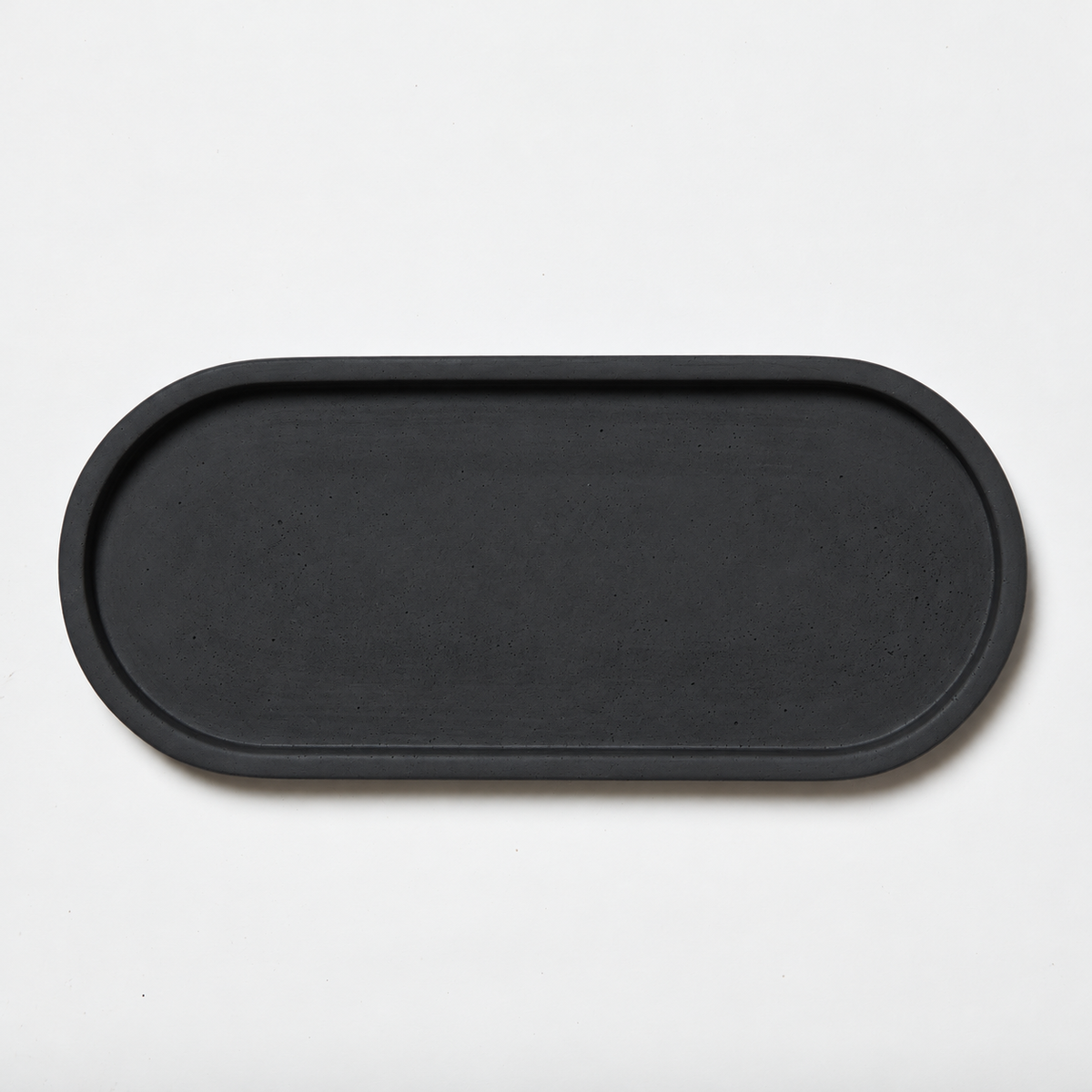 Concrete Oval Tray