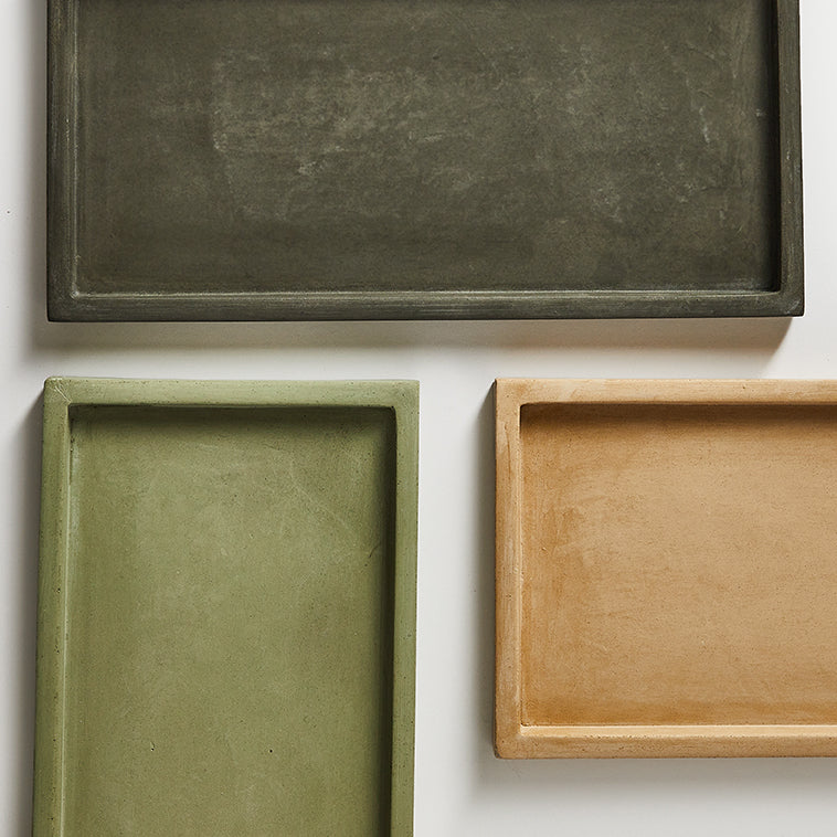 Concrete Rectangle Tray-Mayde Concrete