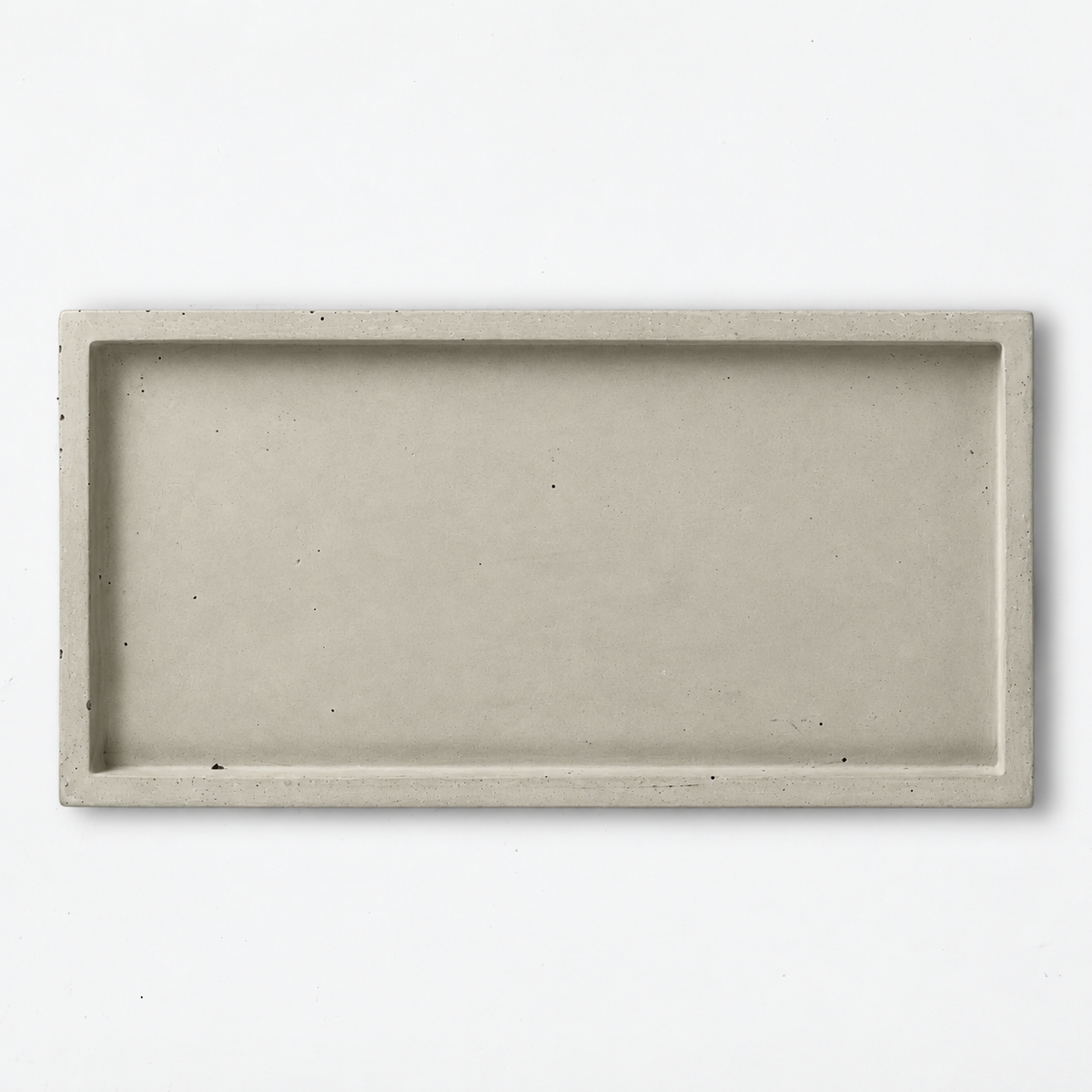Concrete Rectangle Tray