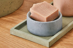 Concrete Round Soap Dish-Mayde Concrete