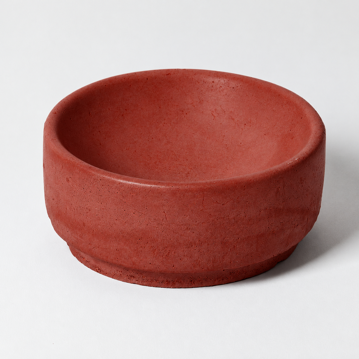 Concrete Round Soap Dish