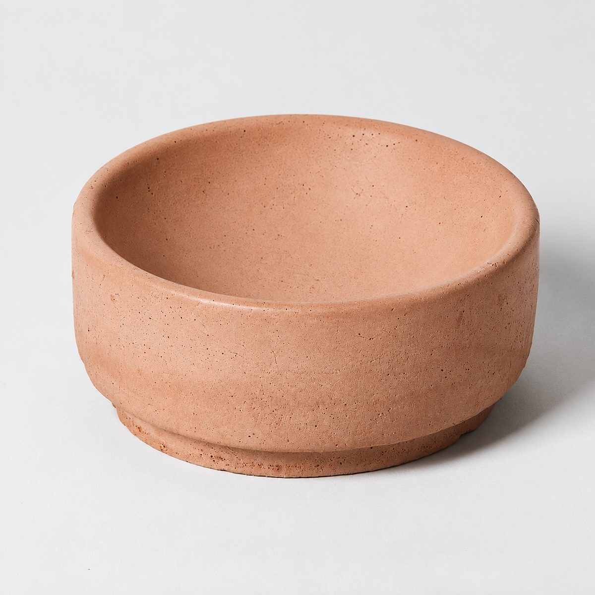 Concrete Round Soap Dish