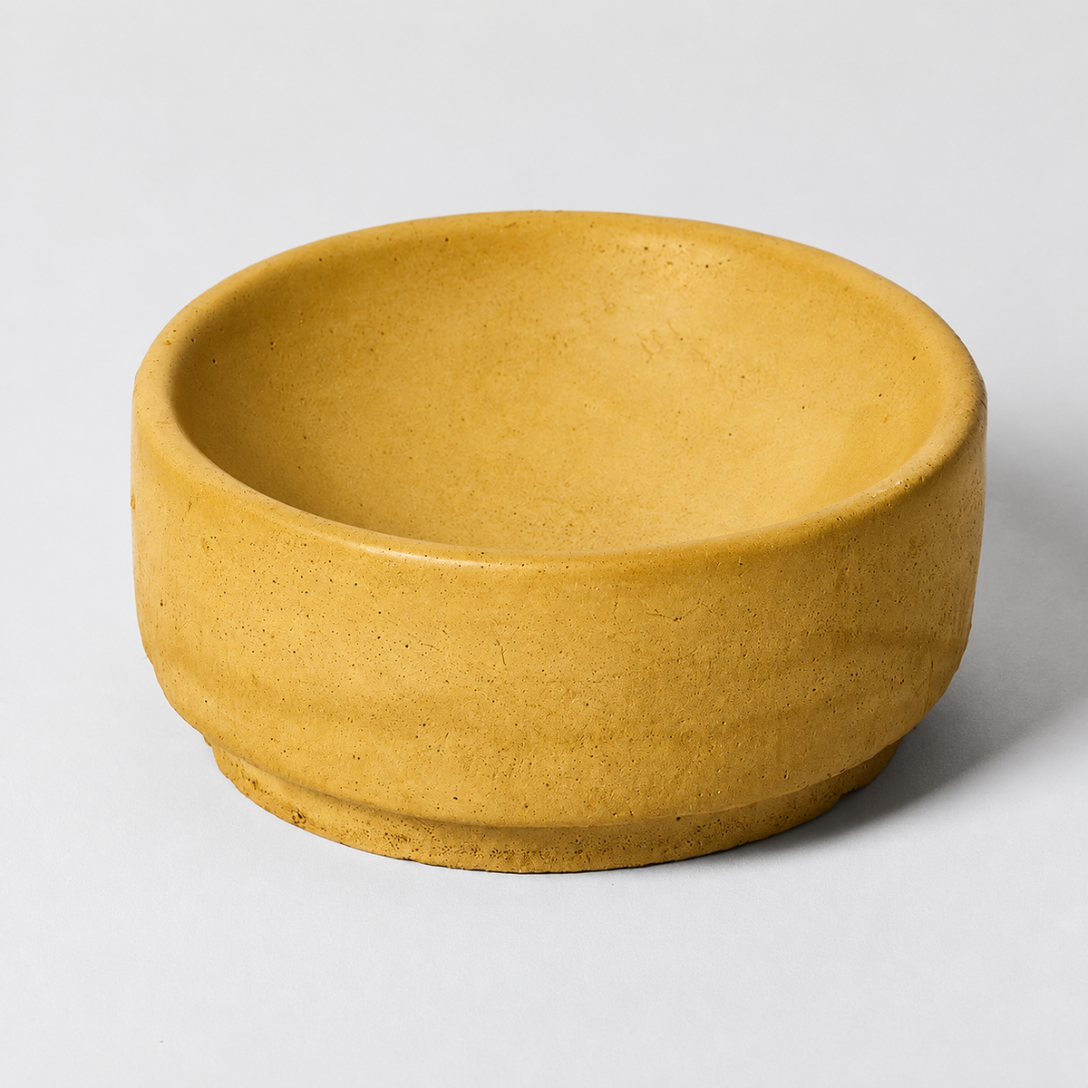 Concrete Round Soap Dish