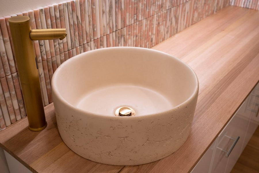 Aarde Round Basin in custom colour, Model Citizen, Geelong